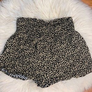Forever 21 Leopard Print Shorts